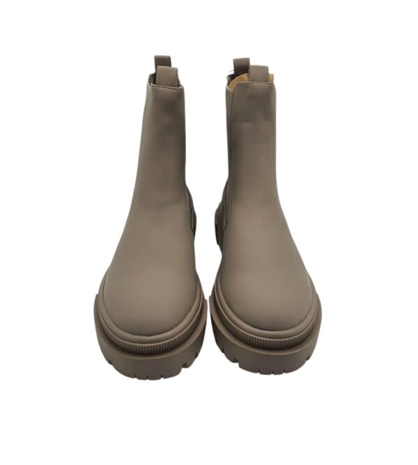 Botine dama Primark 39, imitatie de piele, bej - imagine 3