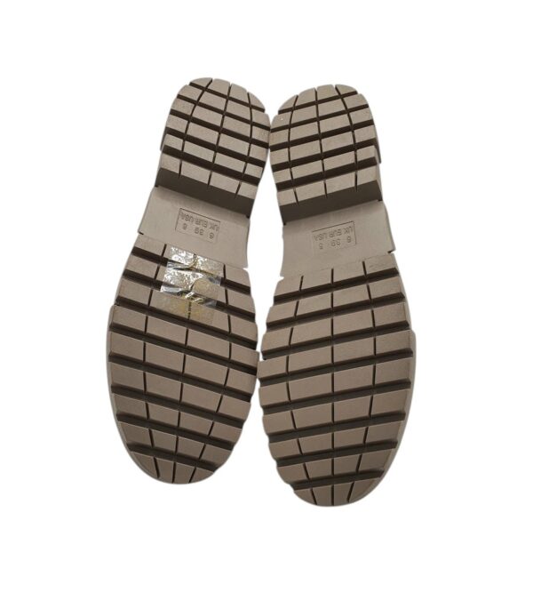 Botine dama Primark 39, imitatie de piele, bej - imagine 5