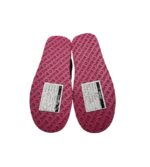 Papuci de casa Bianco 36, material textil, roz, imblaniti - imagine 5
