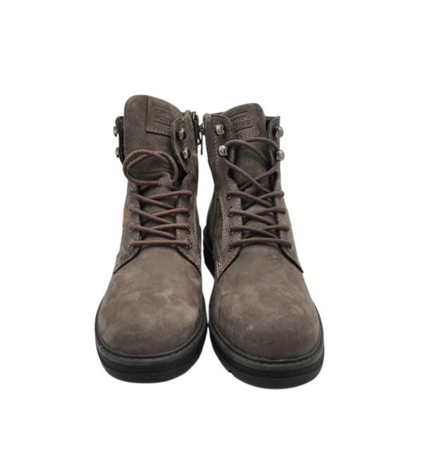 Ghete barbati Camel Active 43, piele, gri, imblanite - imagine 3