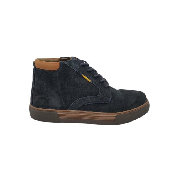 Ghete barbati Camel Active 41, piele intoarsa, negru - imagine 1