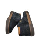 Ghete barbati Camel Active 41, piele intoarsa, negru - imagine 4