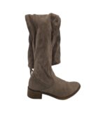 Cizme dama S'oliver 40, material textil, bej