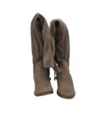 Cizme dama S'oliver 40, material textil, bej - imagine 3