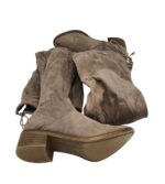 Cizme dama S'oliver 40, material textil, bej - imagine 4