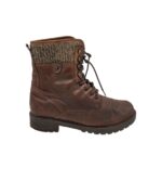 Ghete barbati Landrover 41, piele, maro