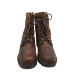 Ghete barbati Landrover 41, piele, maro - imagine 3