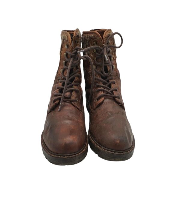 Ghete barbati Landrover 41, piele, maro - imagine 3