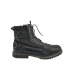 Ghete barbati Young Spirit 46, imitatie de piele, negru