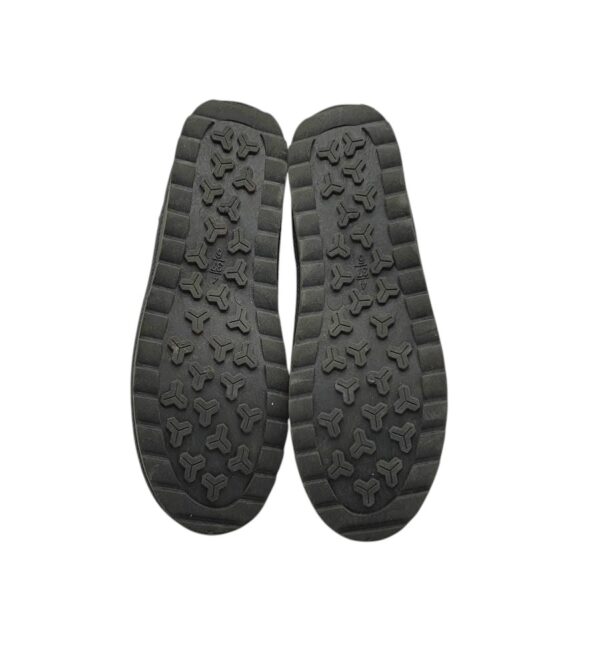 Cizme dama 37, imitatie de  piele, material textil, gri, imblanite - imagine 5