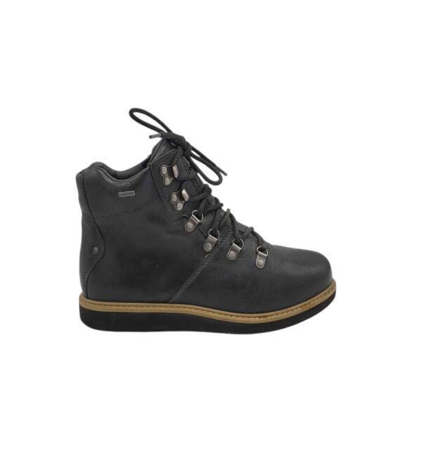 Ghete dama Clarks 40, piele, negru, Gore-tex - imagine 1