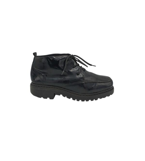 Ghete dama Rieker 38, imitatie de piele, negru - imagine 1
