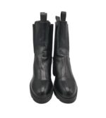 Ghete dama Cox 41, imitatie de piele, negru - imagine 3