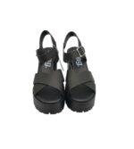 Sandale dama Mtng, 37, imitatie de piele, negru - imagine 3