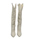 Cizme dama Ideal shoes, 39, imitatie de piele, bej - imagine 3