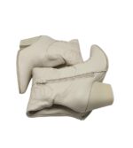 Cizme dama Ideal shoes, 39, imitatie de piele, bej - imagine 4
