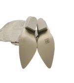 Cizme dama Ideal shoes, 39, imitatie de piele, bej - imagine 5
