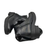 Cizme dama Style Shoes, 40, imitatie de piele, negru - imagine 4