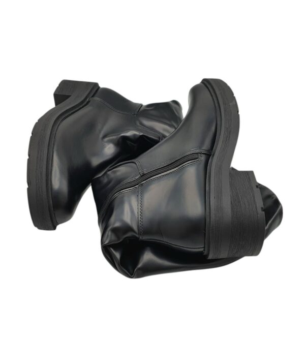 Cizme dama Style Shoes, 40, imitatie de piele, negru - imagine 4