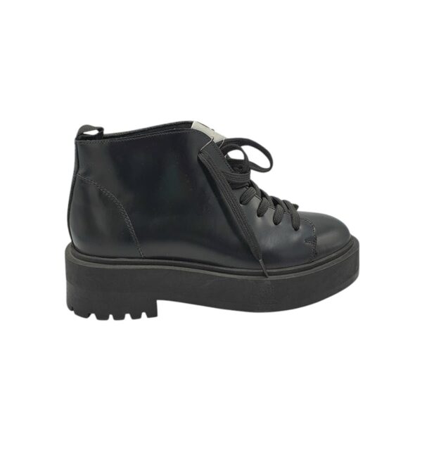 Ghete dama Last, 39, piele, negru - imagine 1