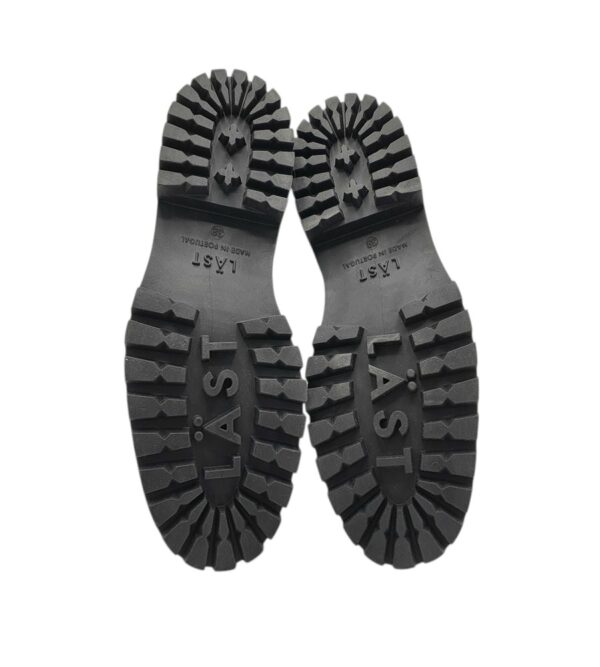 Ghete dama Last, 38, piele, material textil, maro - imagine 5