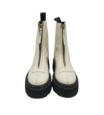 Ghete dama Last, 37, piele, alb - imagine 3