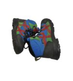 Ghete dama Mckinley, 36,  piele intoarsa, albastru negru - imagine 4