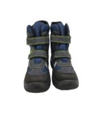 Cizme dama Cortina, 37, imitatie de piele, material textil, piele intoarsa ,negru albastru - imagine 3