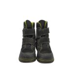 Ghete copii Ricosta, 34, imitatie de piele, material textil, negru, imblanite - imagine 3