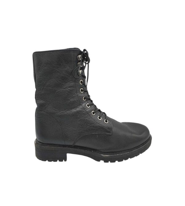 Ghete dama Kim Kay 41, piele, negru - imagine 1