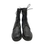 Ghete dama Kim Kay 41, piele, negru - imagine 3