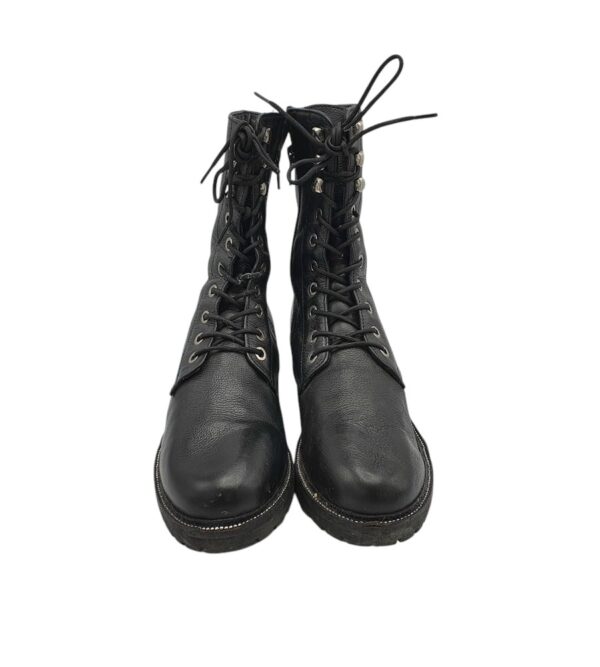 Ghete dama Kim Kay 41, piele, negru - imagine 3