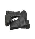 Ghete dama Kim Kay 41, piele, negru - imagine 4