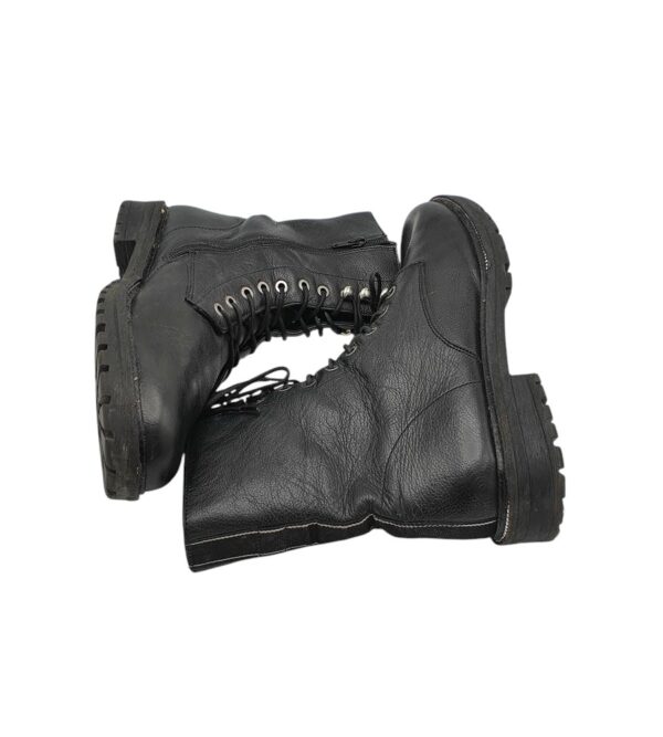 Ghete dama Kim Kay 41, piele, negru - imagine 4