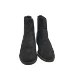 Botine dama H & M 39, material textil, negru - imagine 3