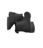 Botine dama H & M 39, material textil, negru - imagine 4