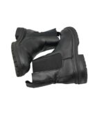 Ghete dama Street Shoes, 40, imitatie de piele, negru - imagine 4