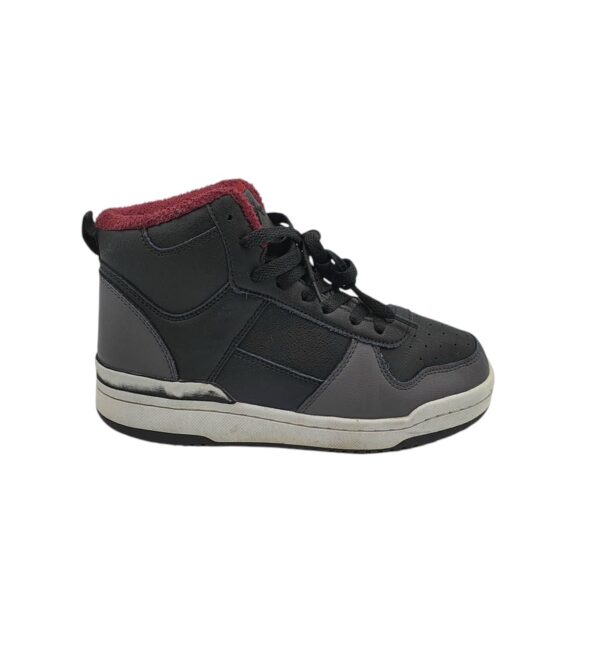 Adidasi dama Vty 38, imitatie de piele, negru - imagine 1