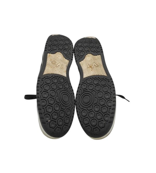 Adidasi dama Vty 38, imitatie de piele, negru - imagine 5