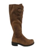 Cizme dama Mark 40, piele, maro