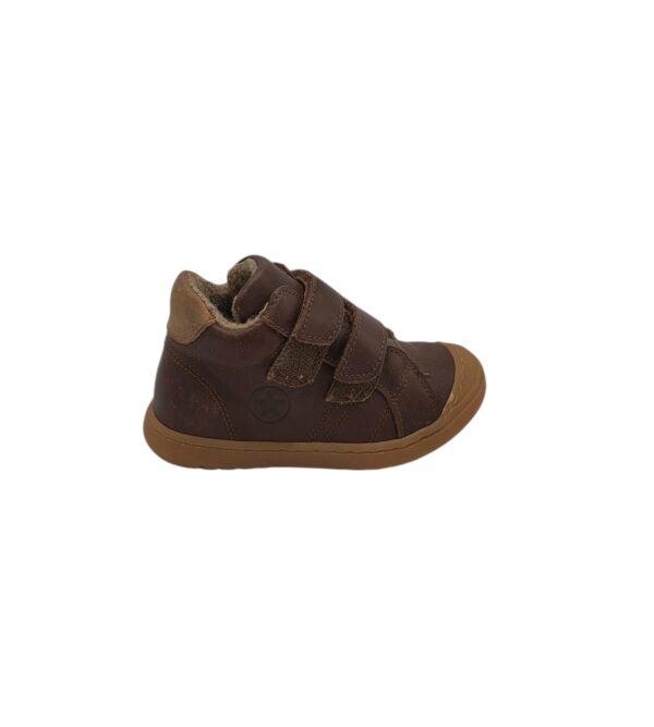 Ghete copii Bisgaard 24, piele, maro, captusite - imagine 1