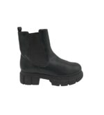 Ghete dama Catwalk  38, imitatie de piele, negru