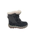 Cizme copii Superfit, 28, material textil, piele intoarsa, negru,  Gore tex