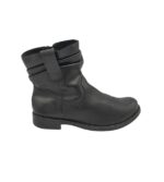 Ghete dama Dave Mayer 41, piele, negru, imblanite