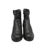 Ghete dama Dave Mayer 41, piele, negru, imblanite - imagine 3