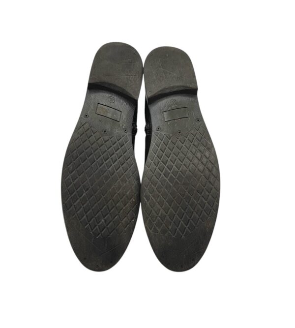 Ghete dama Dave Mayer 41, piele, negru, imblanite - imagine 5