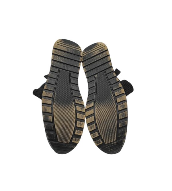 Adidasi dama 39, imitatie de piele, material textil, negru - imagine 5