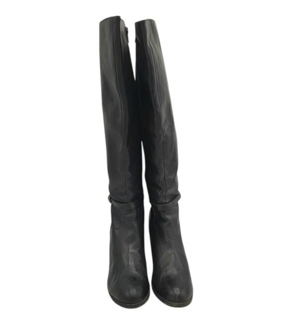 Cizme dama Minozzi 41, piele, negru - imagine 3