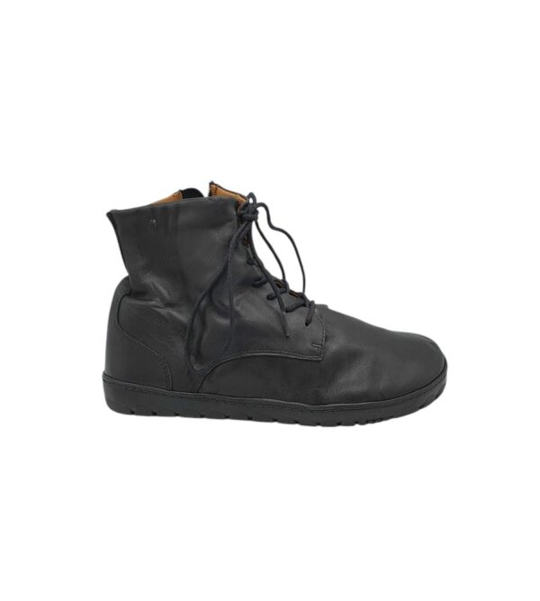 Ghete barbati Zaqq 42, piele, negru - imagine 1