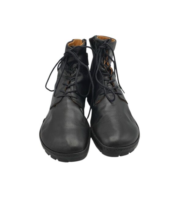 Ghete barbati Zaqq 42, piele, negru - imagine 3
